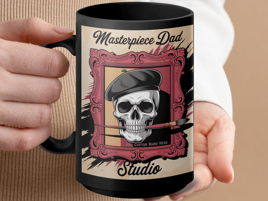 Masterpiece Dad Studio Custom Name Here mug product