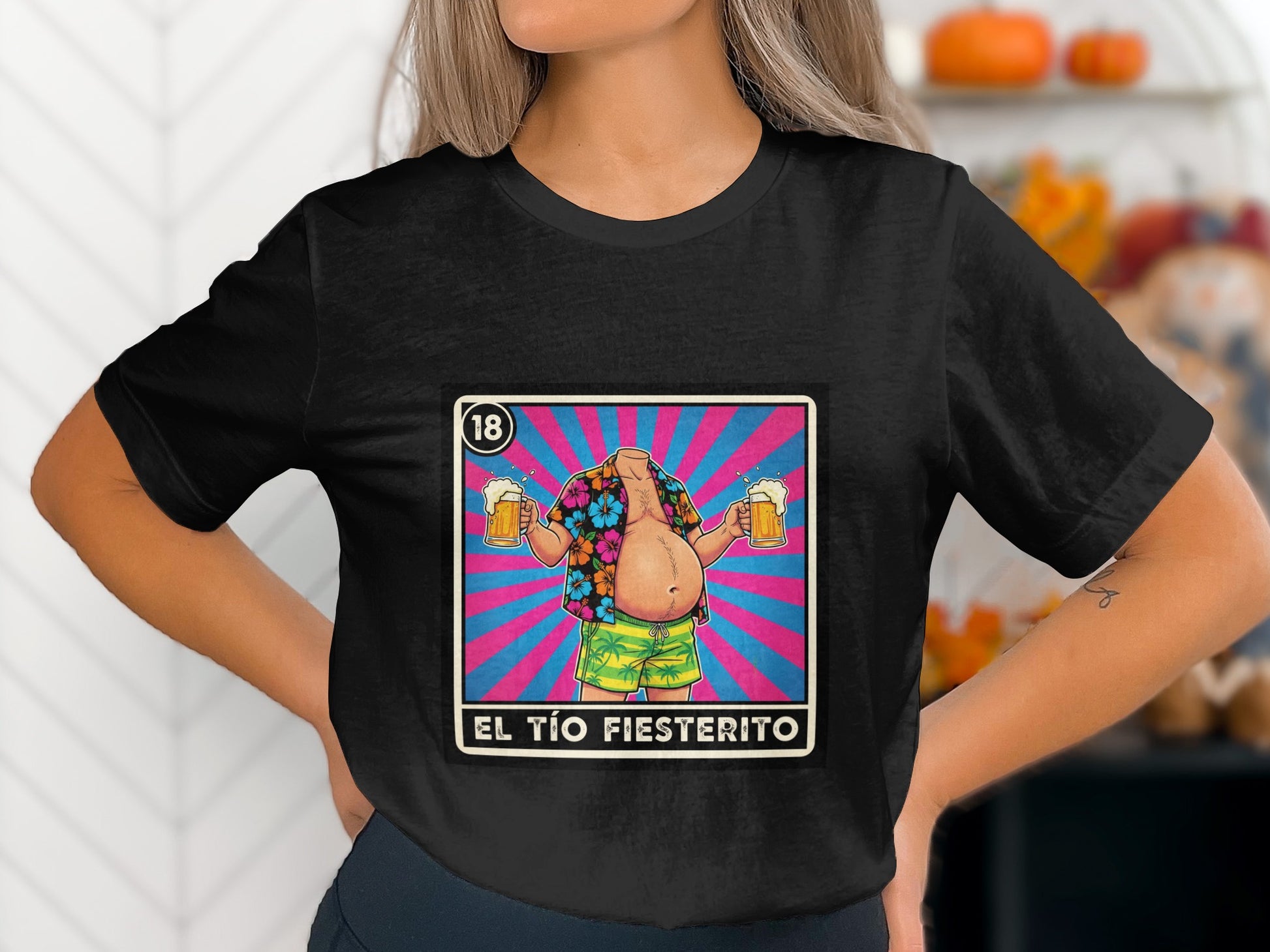 El Tio Fiesterito Fun Graphic Party Shirt product type