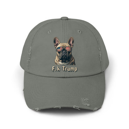 Patriotic French Bulldog Embroidered Hat product