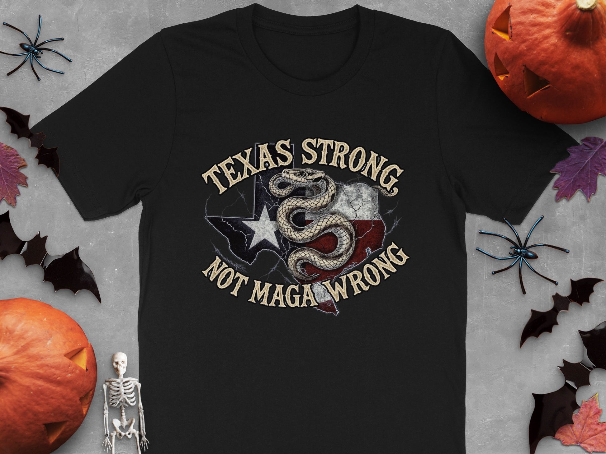 Texas Strong Not Maga Wrong T-Shirt product type