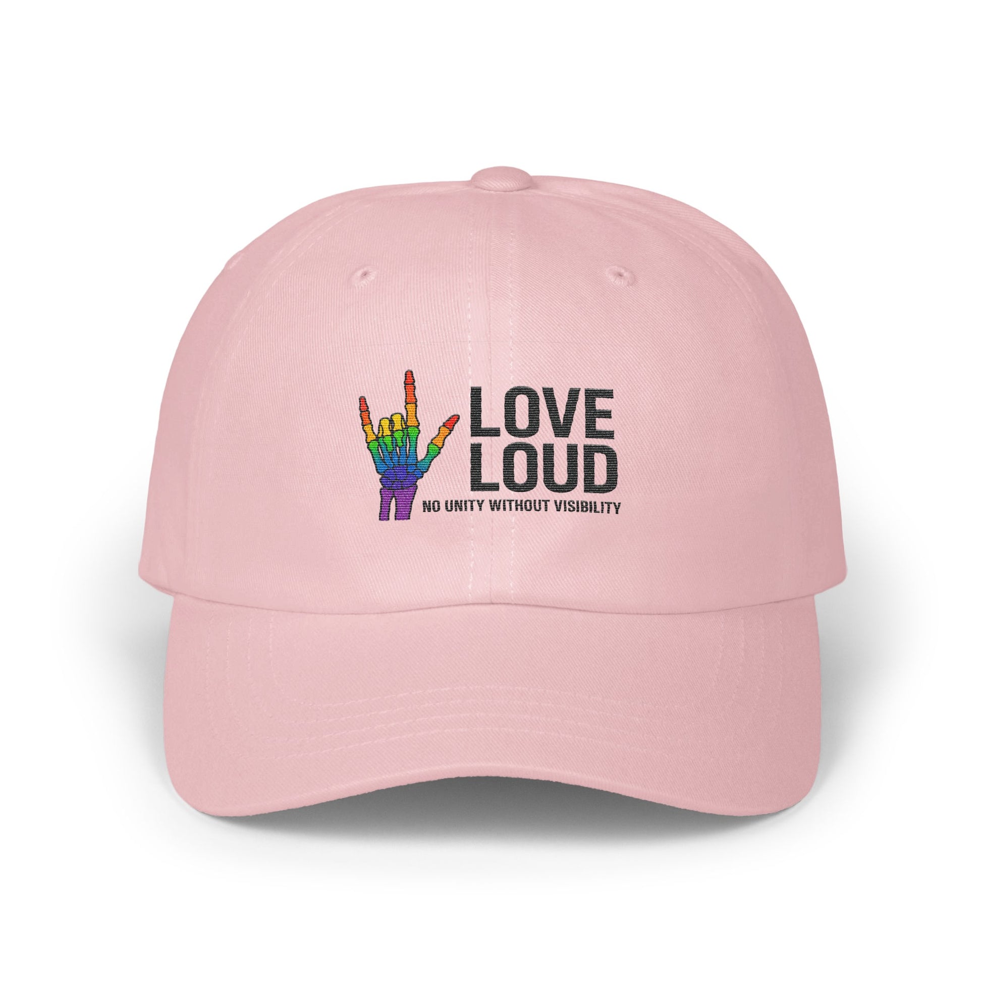Love Loud No Unity Without Visibility Hat product