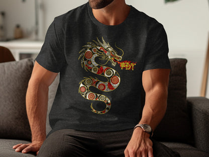 Majestic Dragon Graphic Design T-Shirt product