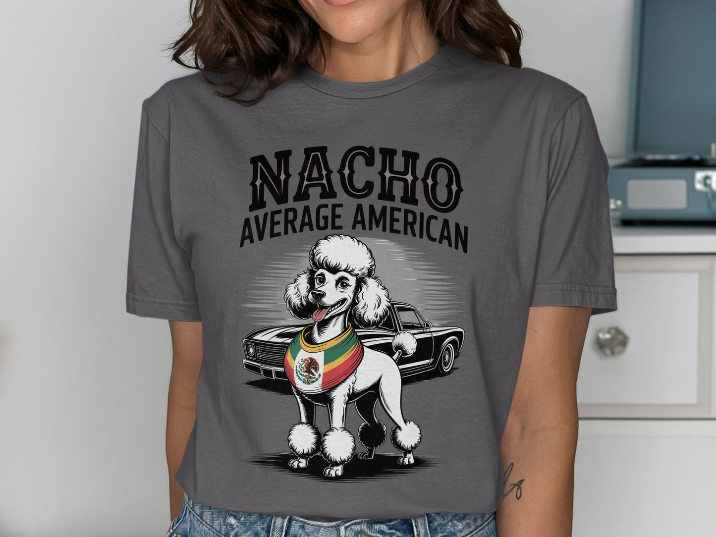 Stylish Nacho Average American Dog T-Shirt product
