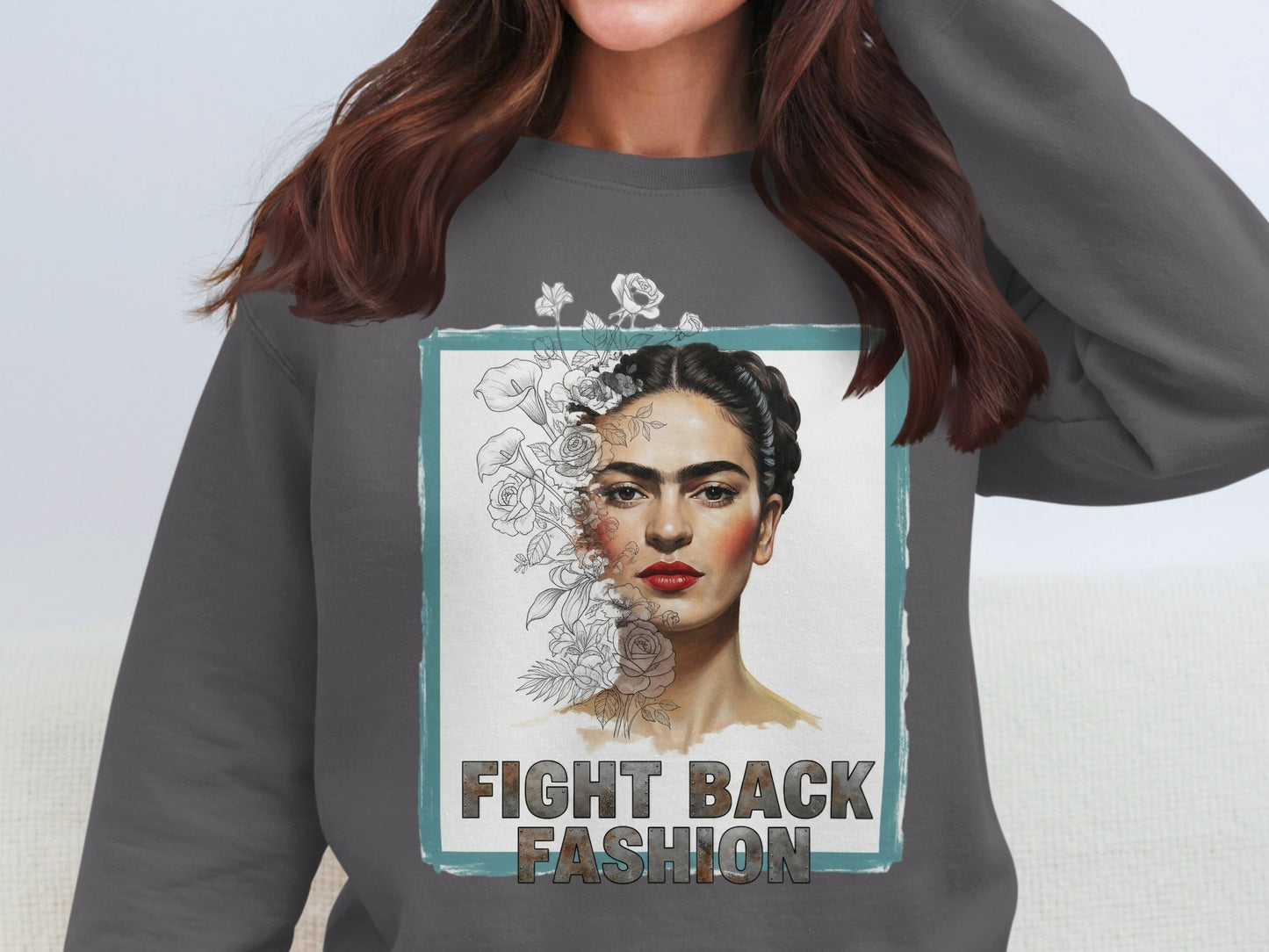 Fight Back Fashion Graphic Sweatshirt Product