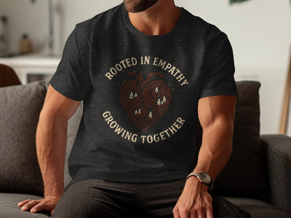 Rooted in Empathy Growing Together T-shirt product type