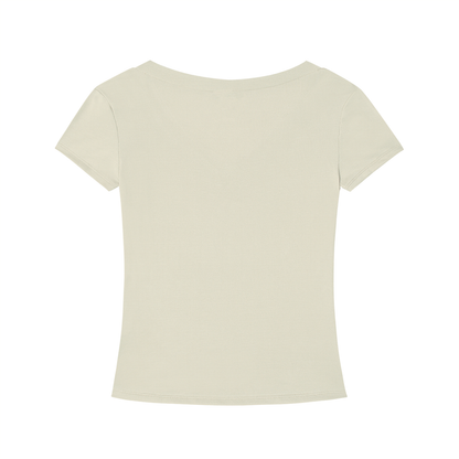 FDT Frida Tee Tencel Slim Fit V-Neck T-Shirt
