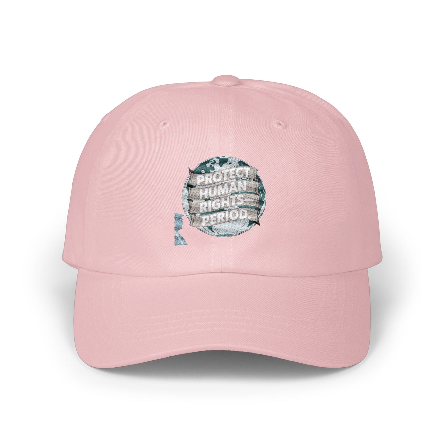 Protect Human Rights Period Embroidered Hat product