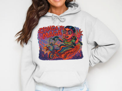 Chingaty Magal Graphic Hoodie with Unique Design product