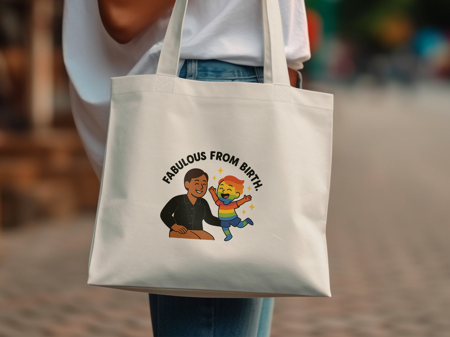 Fabulous From Birth Tote Bag product type