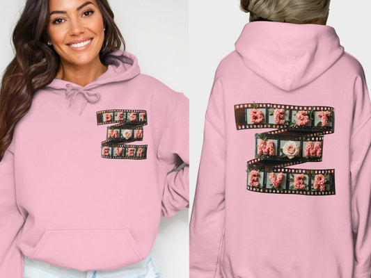 Best Mom Ever Flower Design Pink Hoodie product