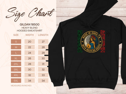 Made in America With Mexican Roots Hooded Sweatshirt product