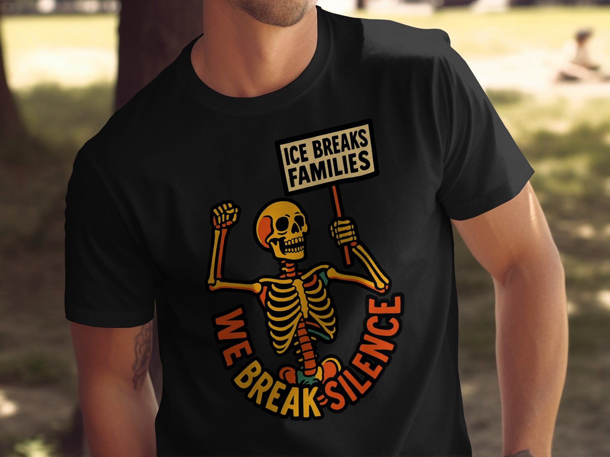 Ice Breaks Families We Break Silence T-shirt product