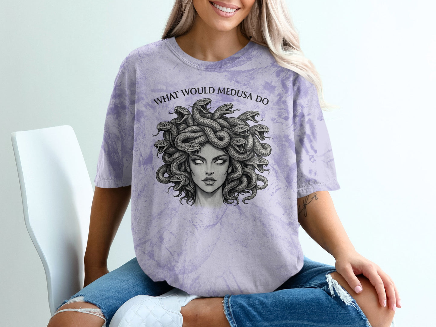 What Would Medusa Do Snake Hair Greek Mythology T-Shirts