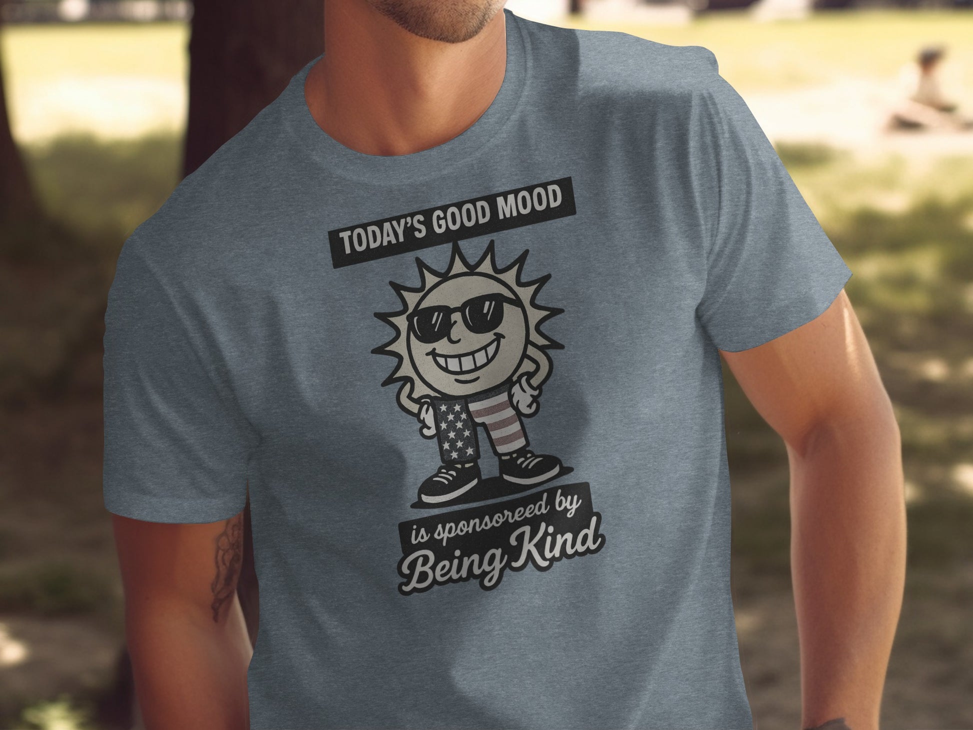 Today's Good Mood Being Kind Graphic T-shirt
