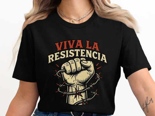 Viva La Resistencia Fist Graphic T-Shirt product type