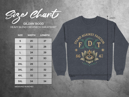 Stand Against Fascism Crewneck Sweatshirt product
