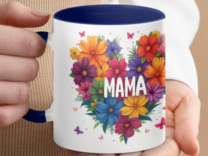 Vibrant Floral Mama Mug Perfect Gift Mug Product