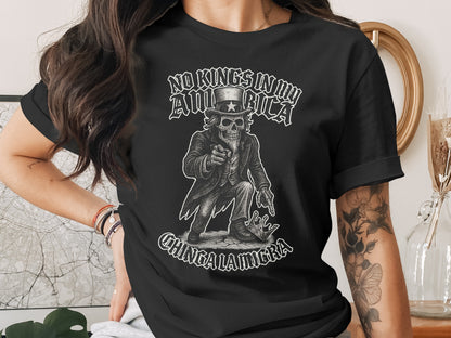 No Kings In America Catrina La Muerte T-shirt product
