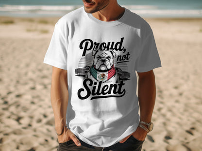 Proud Not Silent Bulldog Graphic T-Shirt product