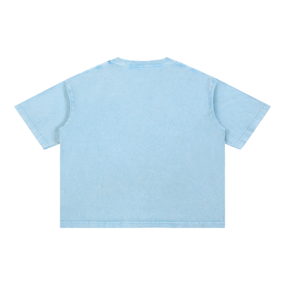 Are We Great Yet with Subtle FDT Mineral Wash Boxy Cotton T-ShirtAre