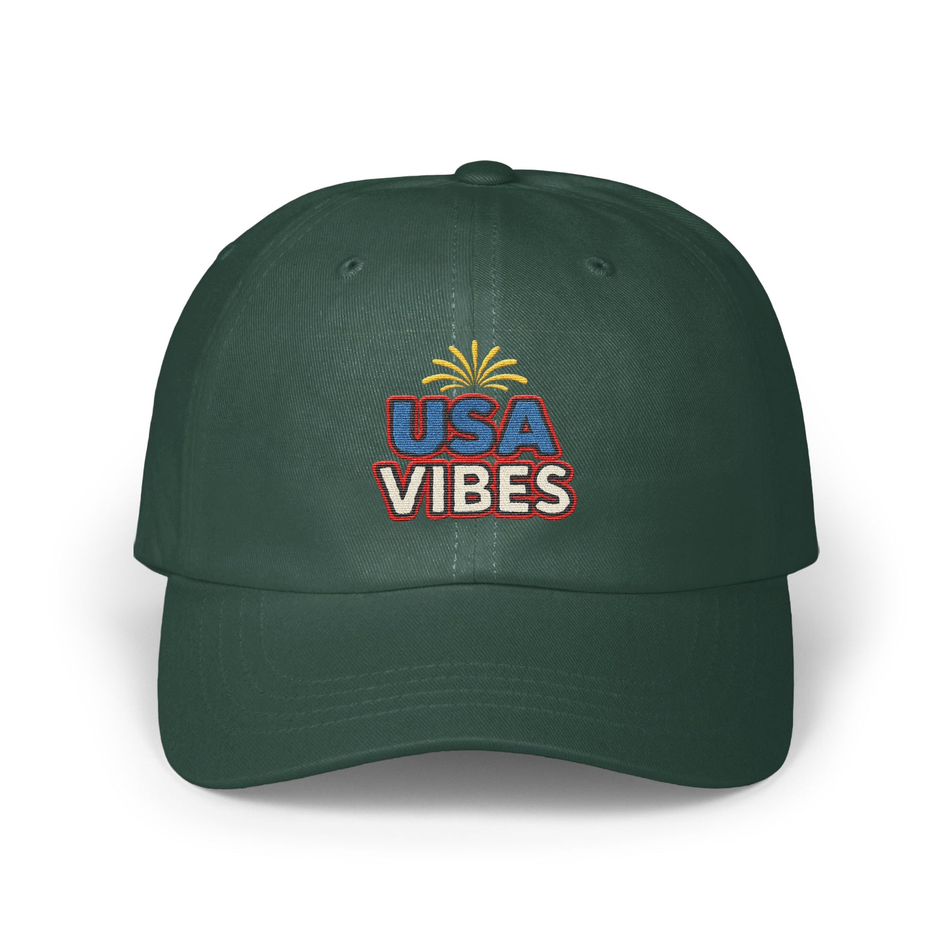 USA Vibes Design Perfect for Patriotic Style Hat Product