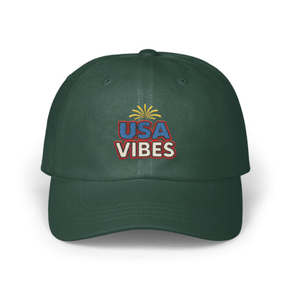 USA Vibes Design Perfect for Patriotic Style Hat Product