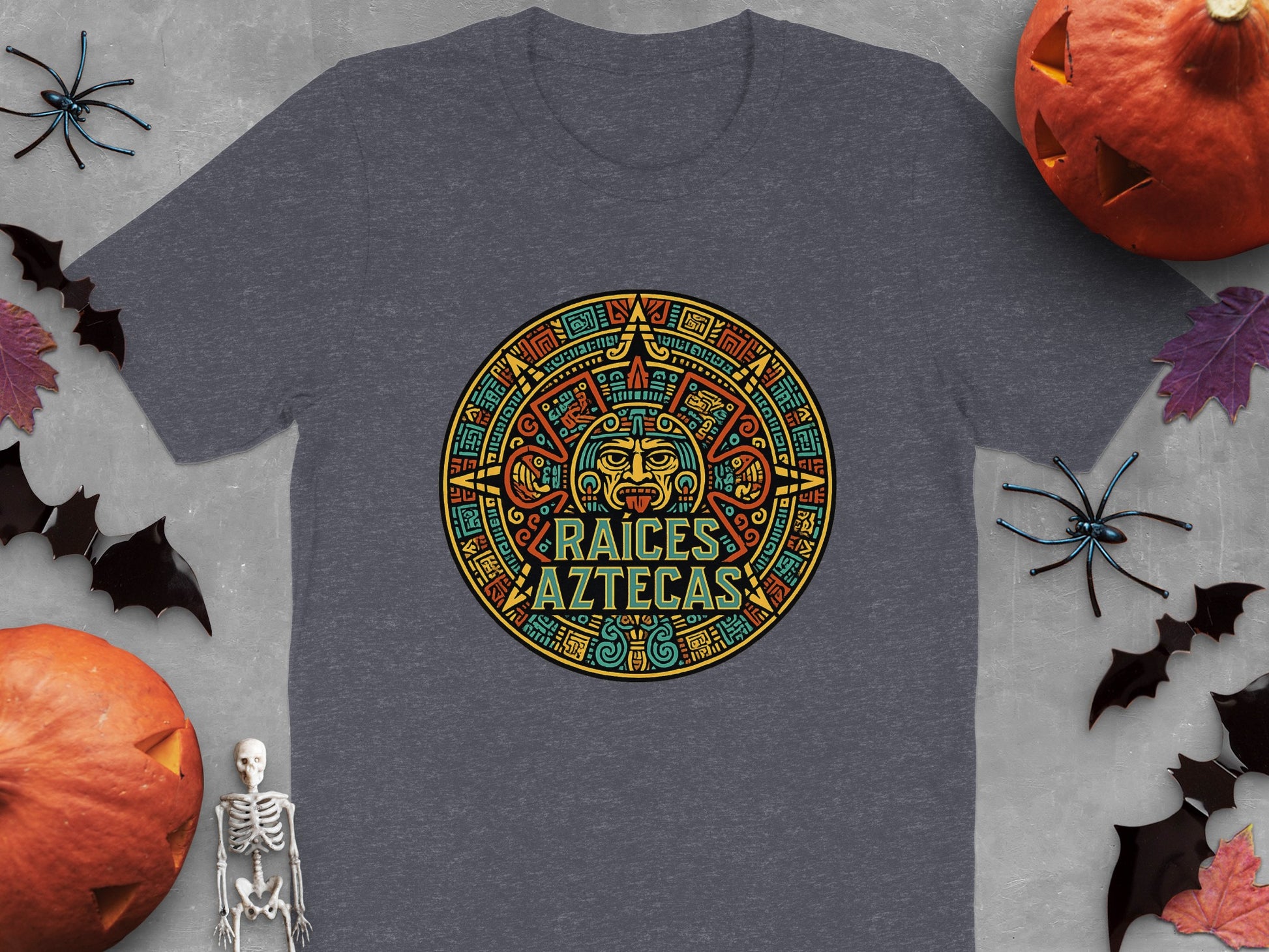 Raíces Aztecas Colorful Design T-Shirt product type