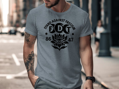 Stand Against Fascism Graphic T-Shirt