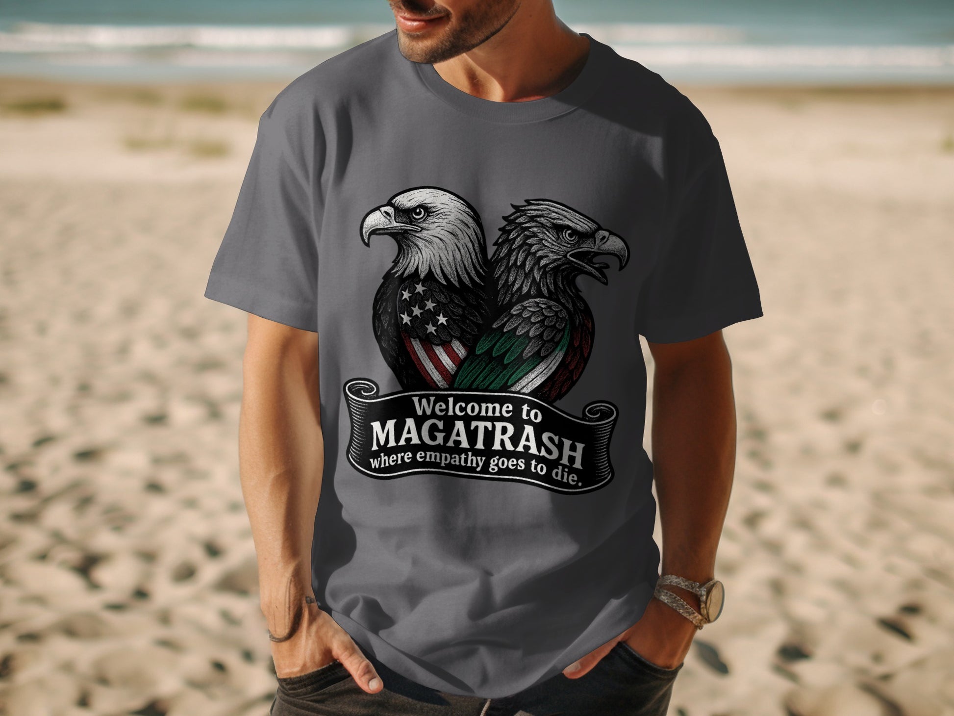 Welcome to MAGATRASH where empathy goes to die product type