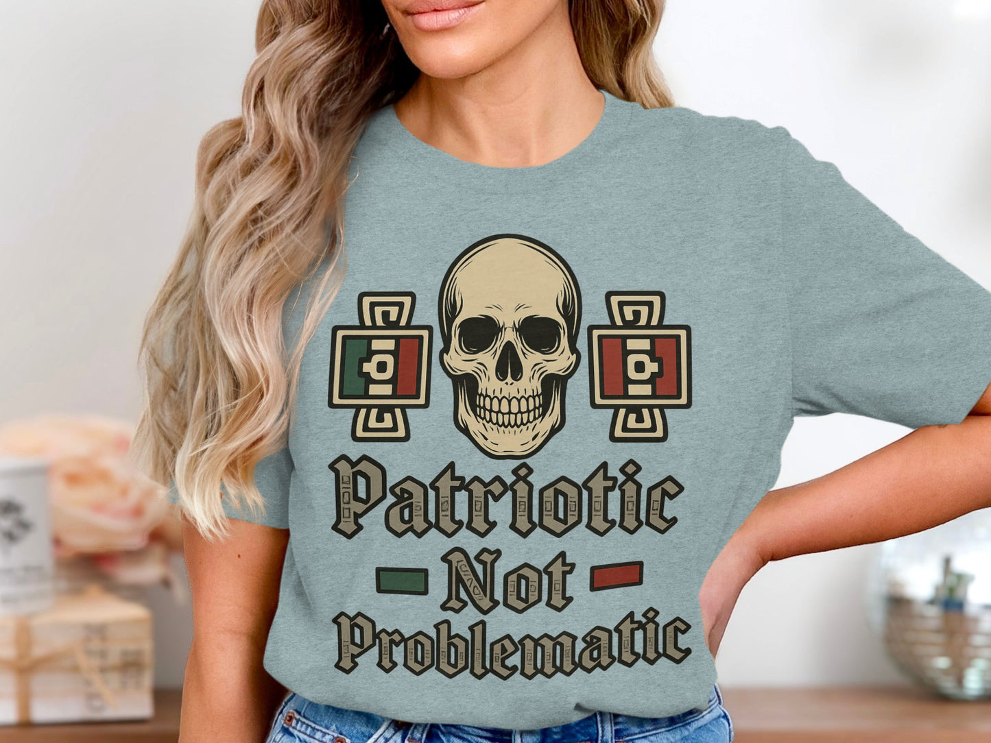 Patriotic Not Problematic Graphic T-shirt