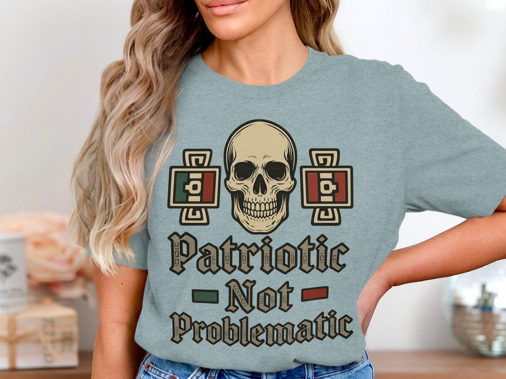 Patriotic Not Problematic Graphic T-shirt