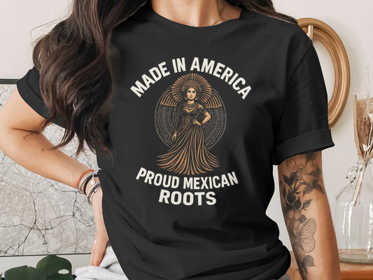 Made In America Proud Mexican Roots T-Shirt product
