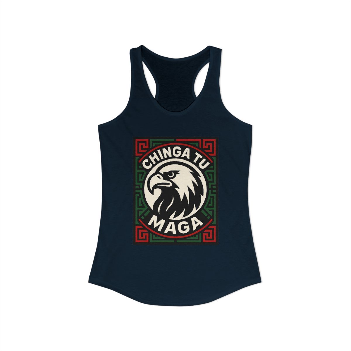 Bold Eagle Graphic Racerback Tank Top