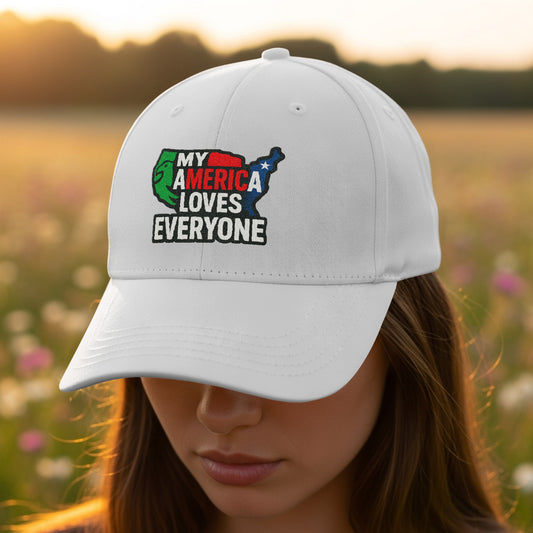 My America Loves Everyone Cap perfect patriotic product