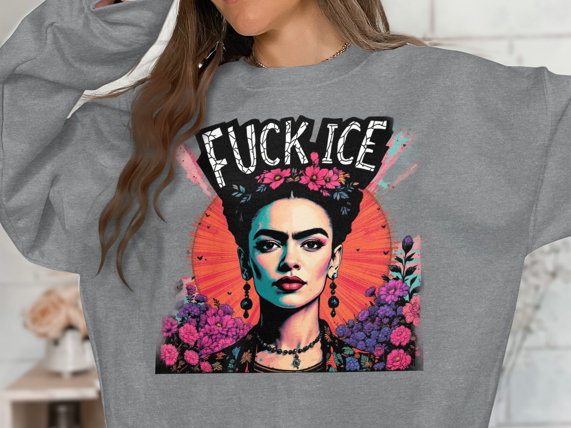 Bold Artistic Graphic Design Sweatshirt