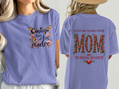 Contiga hasta el fin madre custom shirt product type