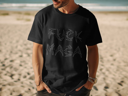 Bold Graphic T-Shirt with Distinct Bold Message product type