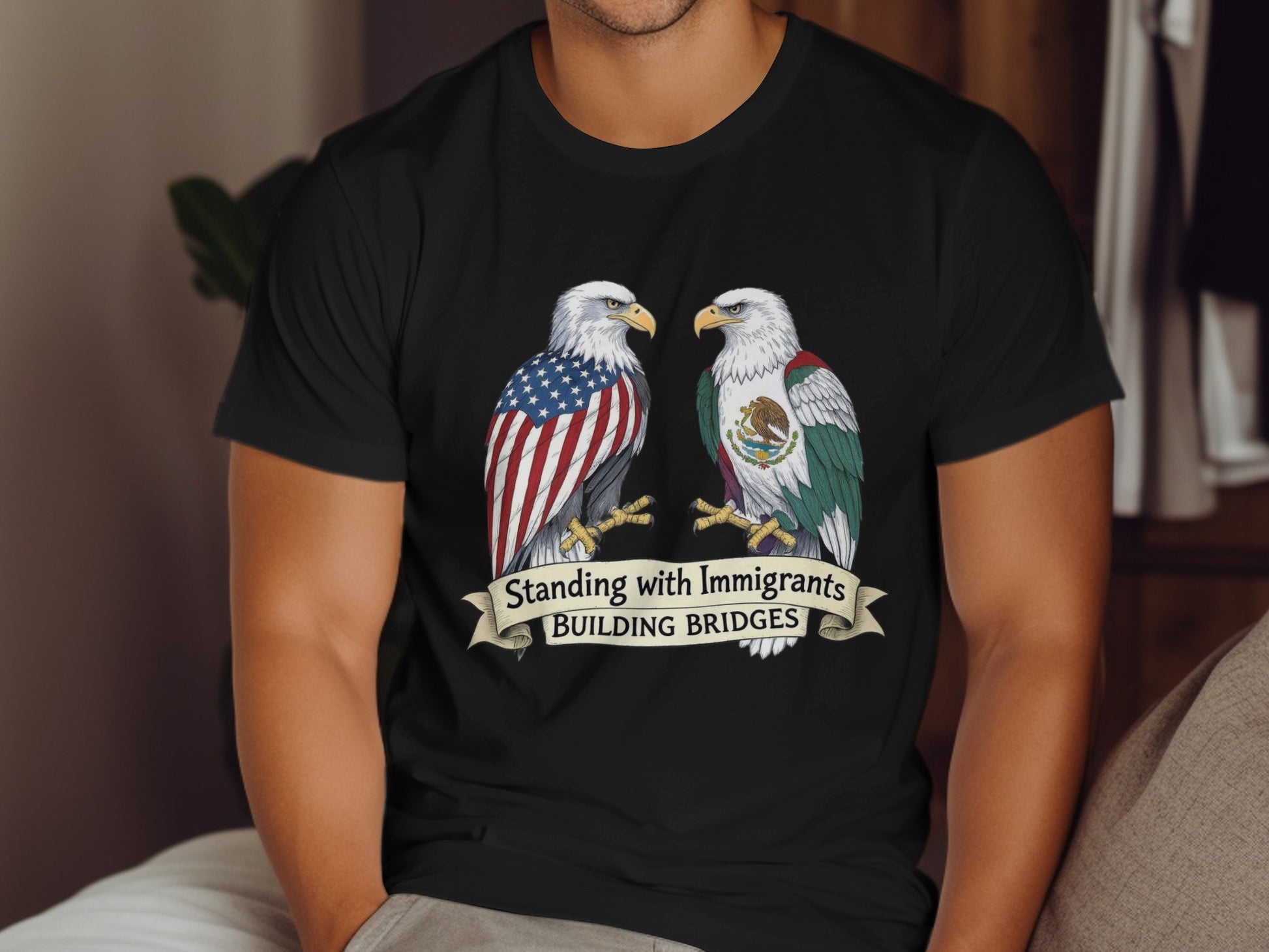 Standing with Immigrants Building Bridges product type