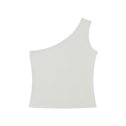 Fuck Ice Tee Women's One-Shoulder Crop T-Shirt