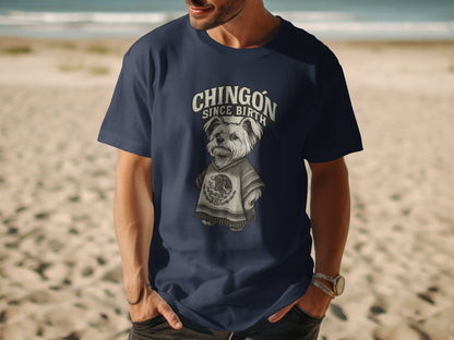 Chingon Since Birth Graphic Dog Tee Shirt product