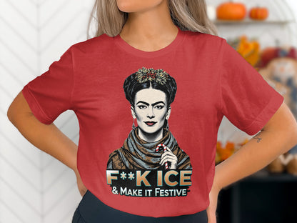 F**k Ice and Make It Festive Graphic Shirt
