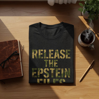 Release The Epstein Files T-shirt product type