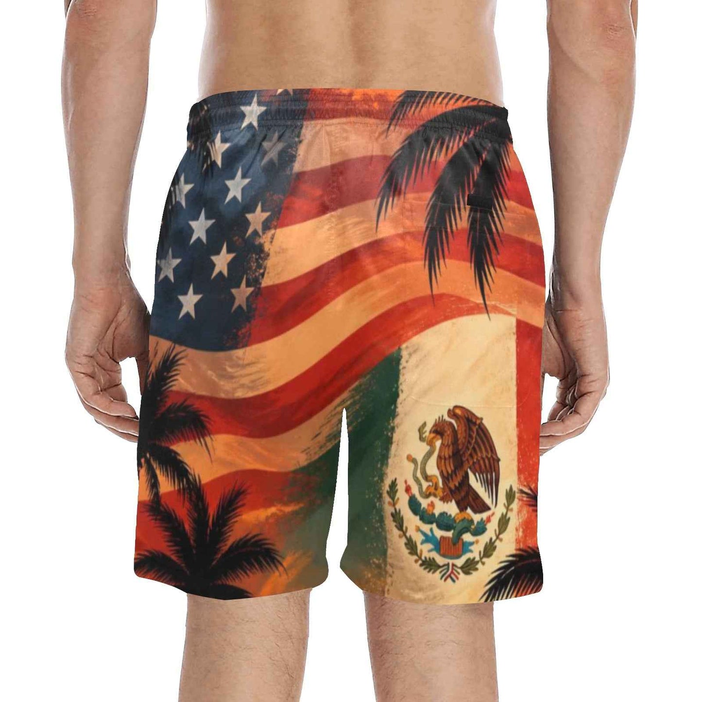 Men's Mid-Length Beach Shorts (L51)