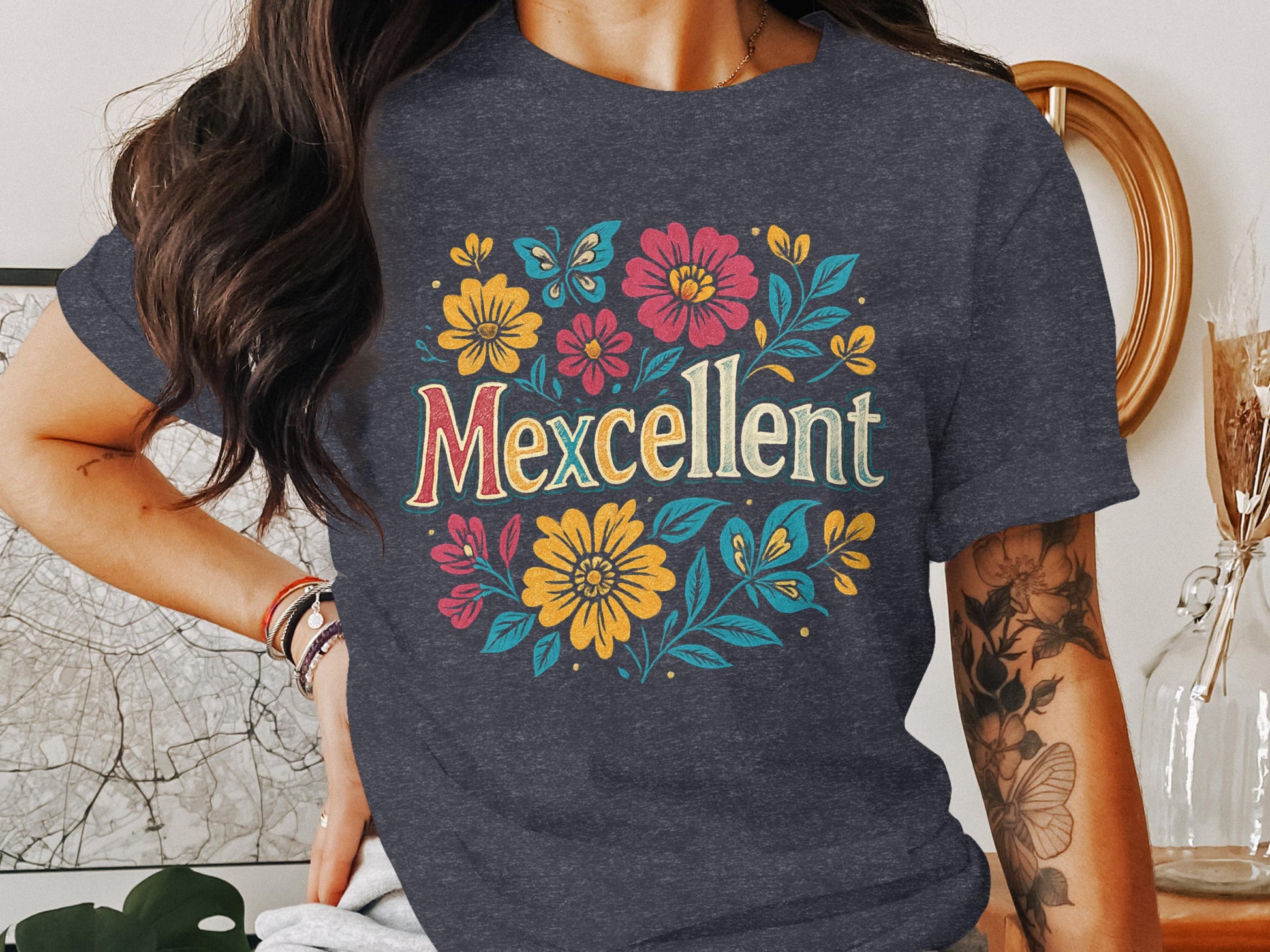Mexcellent Floral Design Graphic Tee product