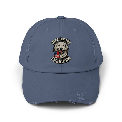 Patriotic Dog Baseball Cap for Freedom Lover product