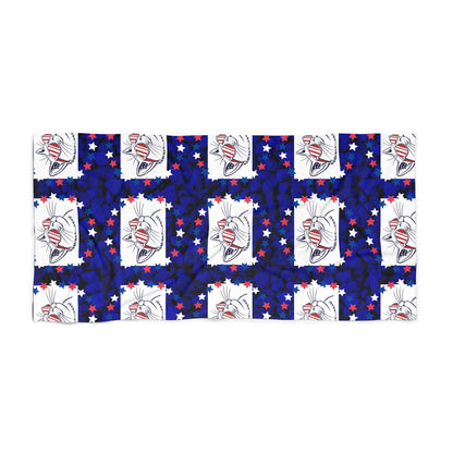 pride towel Patriotic Beach Towel, USA Flag Towel, Summer Essentials, Poolside Accessory, Fourth of July Gift, Beach Day Must-Have