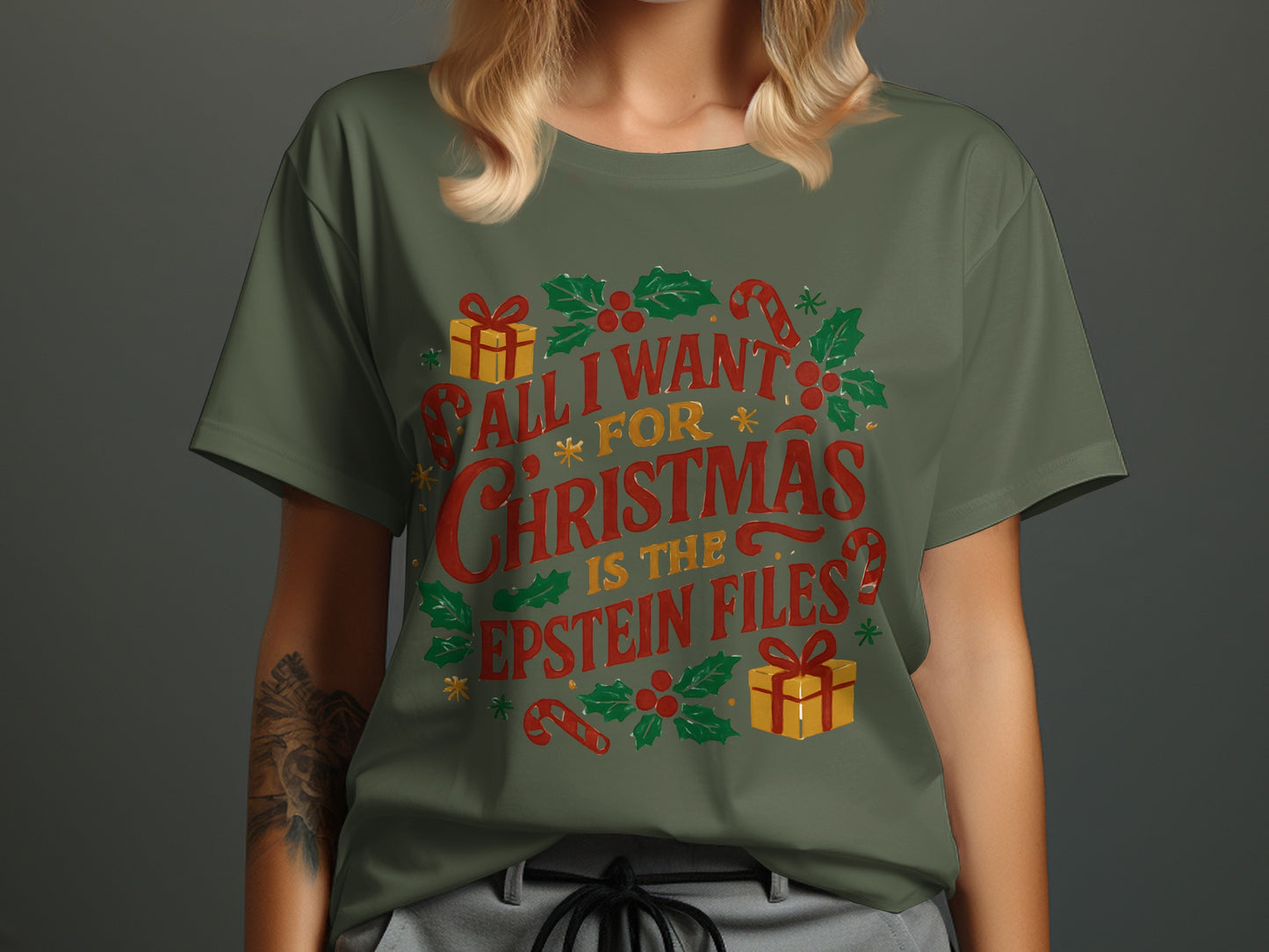 All I Want for Christmas is the Epstein Files product