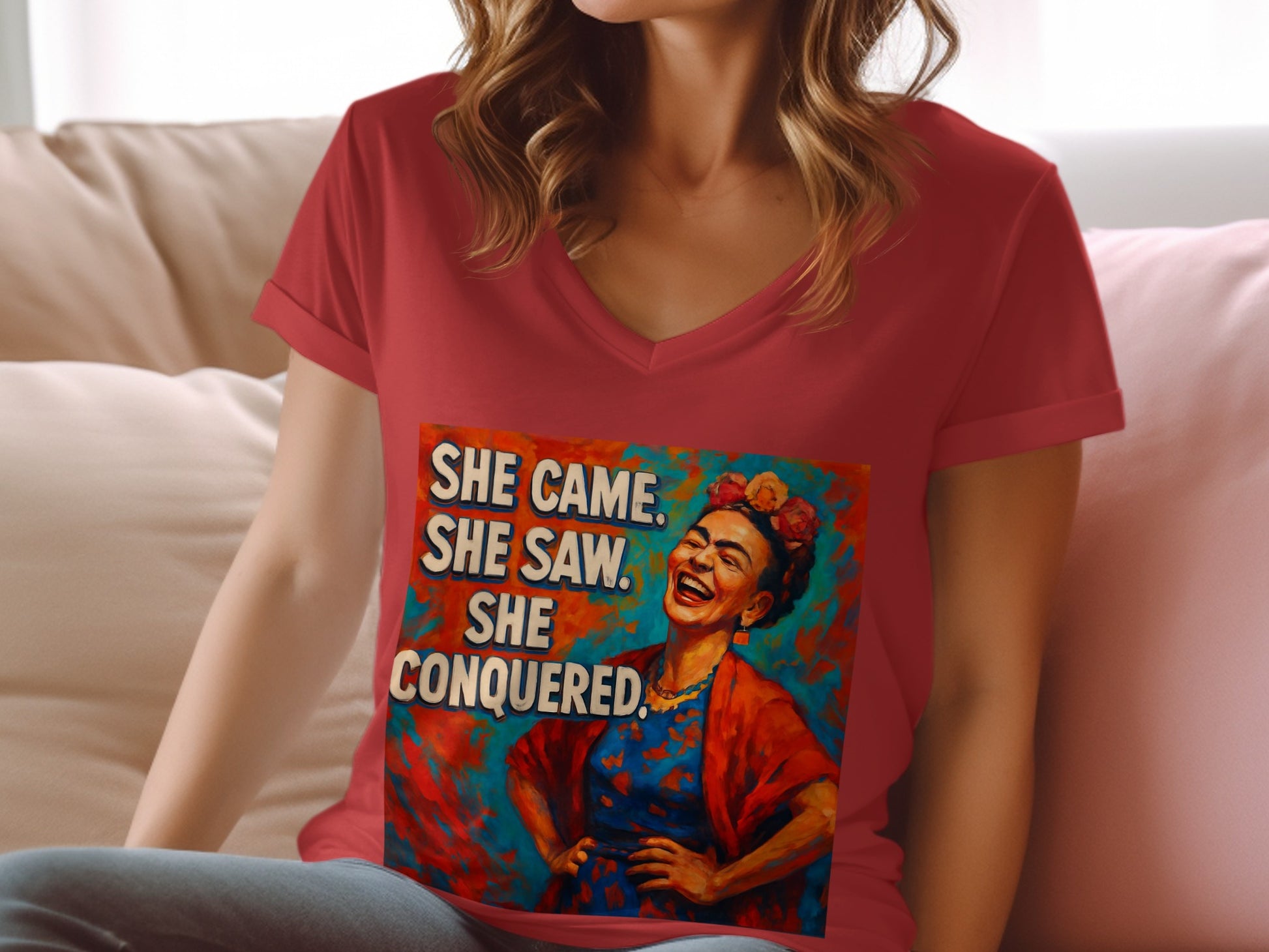 She Came She Saw She Conquered Graphic T-Shirt product