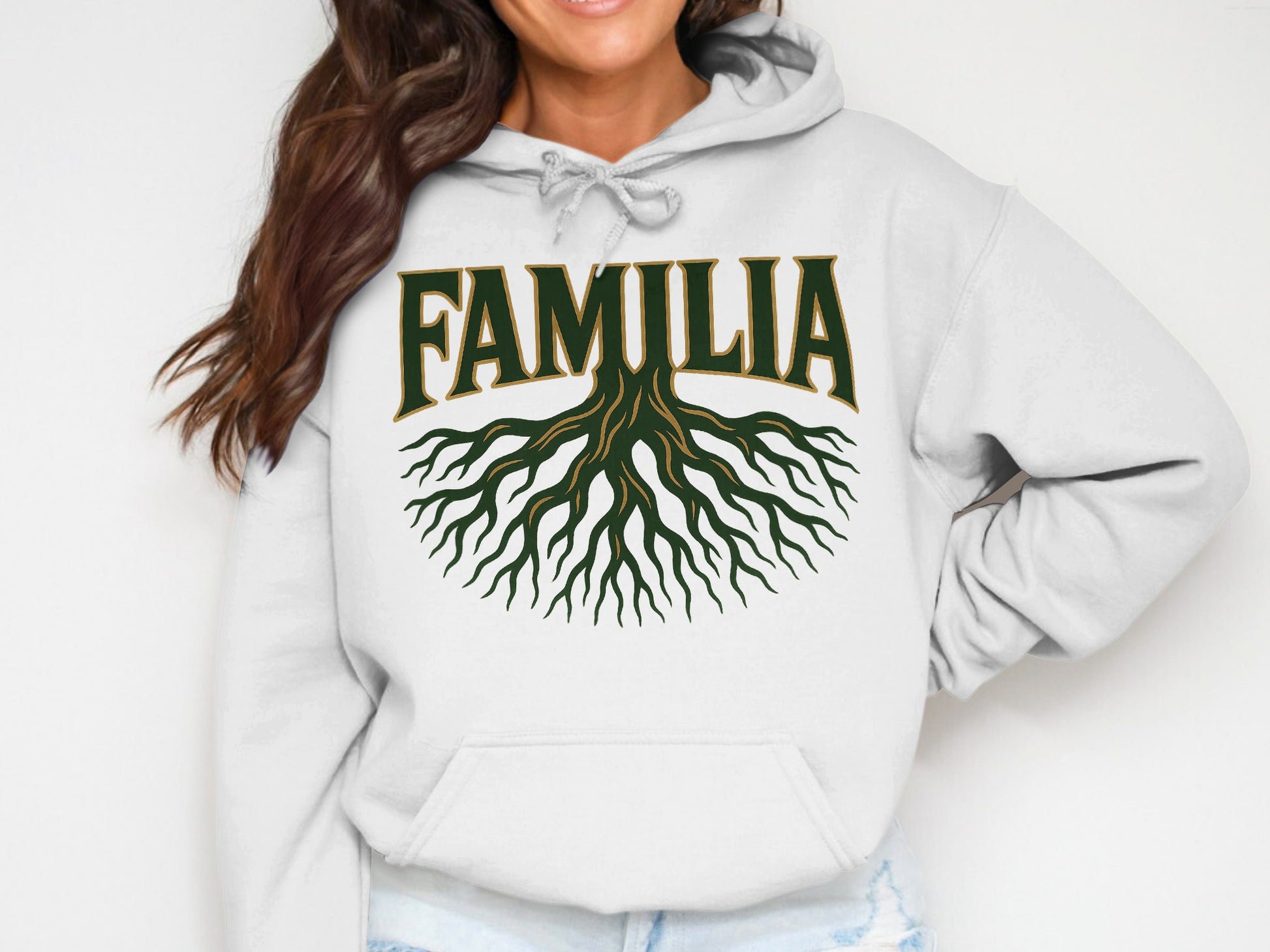 Familia Graphic Hoodie with Root Design product type