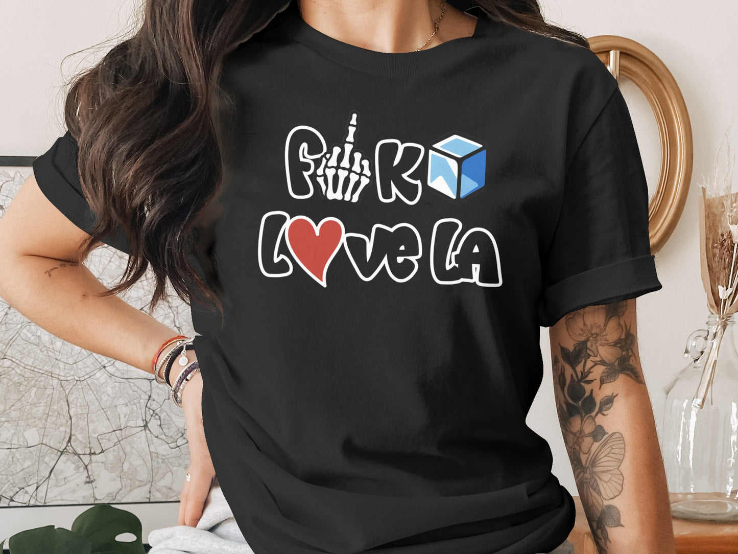 F*ck Love LA Graphic Design Casual Wear Product Type